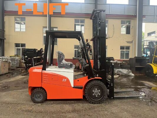 buy 4 Wheel Electric Forklift Truck CPD30 CPD35 CPD40 Power Forklift online manufacture