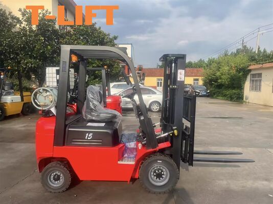 comprar Empilhadeira movida a GLP 2,5 Ton CPCD25 com mastro de 4 m para uso de manuseio de materiais Fabricação em linha