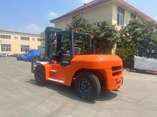 Beli CPCD80 6 Ton Forklift 10 Ton Diesel Forklift dengan tiang 3m sampai 6,5m online manufacture