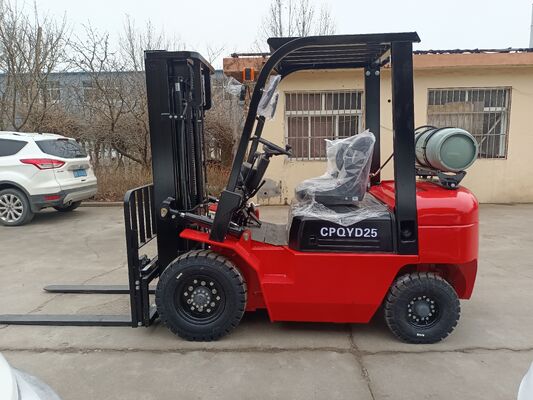 Buy LPG Powered Forklift Truck 5.0 Ton CPCD50 with 5.5m Mast for Workshop Use online manufacture