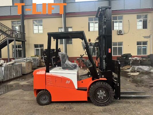 buy 1.8 Ton 3 Wheel Electric Forklift CPD18 Three Pivot Compact Turning Radius Narrow Aisle Counterbalance Warehouse Truck online manufacture