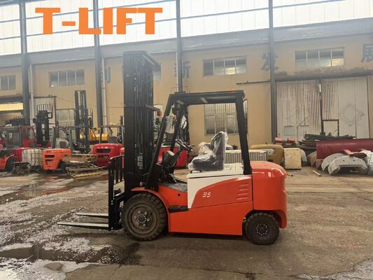 buy 3 Ton Lithium Battery Electric Forklift CPD30 Fast Charging Intelligent Charger Full Shift Operation CE Warehouse Truck online manufacture