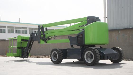 Mua 5.3m-20.5m Điện Articulating Boom Lift pin axit chì 30ft Boom Lift online manufacture