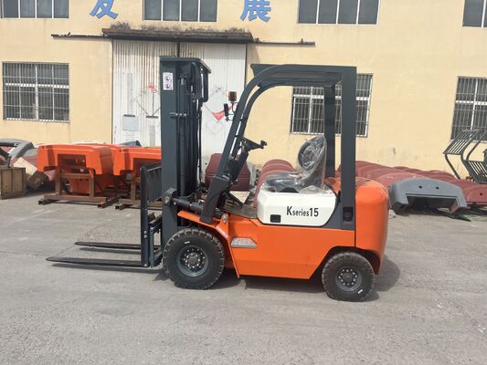 comprare Carrello elevatore diesel di alta qualità da 2,5 tonnellate con motore giapponese e montante per container online manufacture