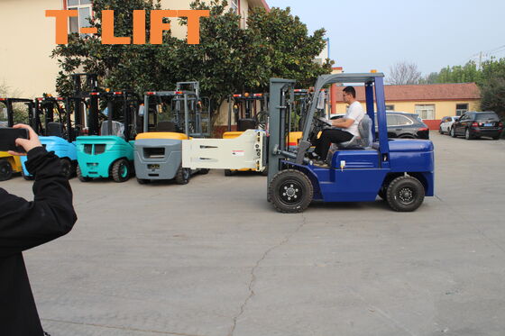 buy Diesel Forklift Truck 10 Ton CPCD100 with 6.5m Mast for Heavy Industry Use online manufacture