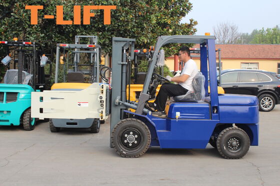 buy Diesel Powered Forklift Truck 8.0 Ton CPCD80 with 6m Mast for Factory Use online manufacture