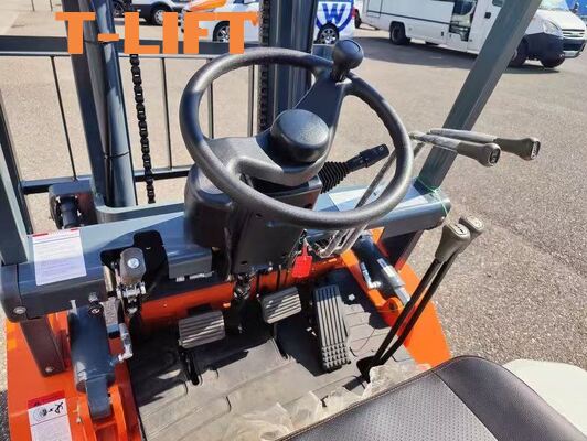 buy Diesel Forklift Truck 7.0 Ton CPCD70 with 6m Mast for Construction Site Use online manufacture