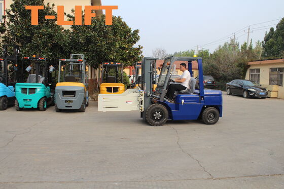 buy Diesel Counterbalance Forklift Truck 3.5 Ton CPCD35 with 4.5m Mast for Warehouse Use online manufacture