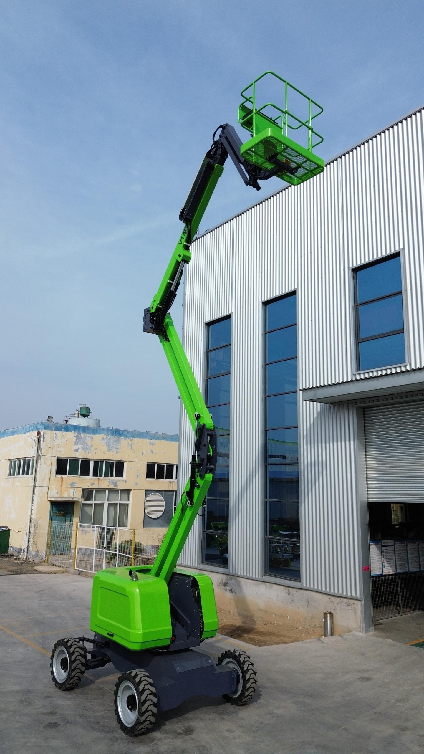 Durable Diesel Boom Lift with Strong Engine