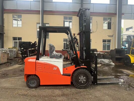 4 Wheel Electric Forklift Truck CPD30 CPD35 CPD40 Power Forklift