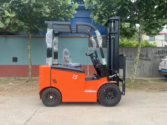 1.5T Full Electric Forklift CPD15 Lithium Battery Four Wheel Forklift